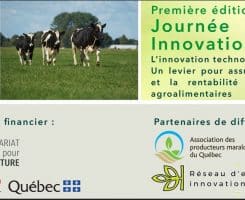 Journée Innovation – L’innovation : Un levier essentiel pour assurer la pérennité et la rentabilité des entreprises agroalimentaires